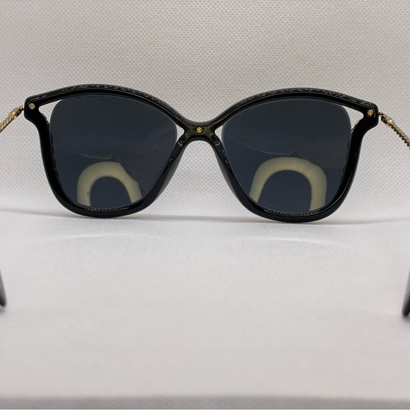 Brand New Marc Jacobs Oversized black gold twist Squared Sunglasses Authentic - Picture 7 of 9